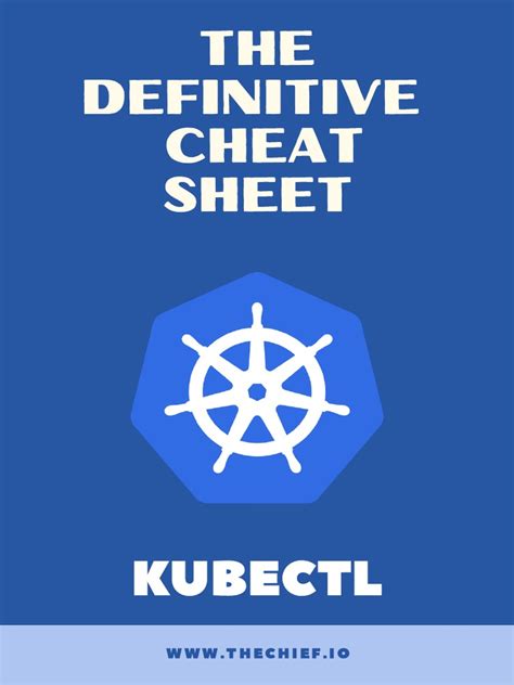 Kubectl Cheet Sheet PDF Computing Software Engineering
