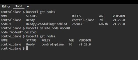 Kubectl remove node.  It&lsquo;s not terminated or suspended, but all my orders ar...