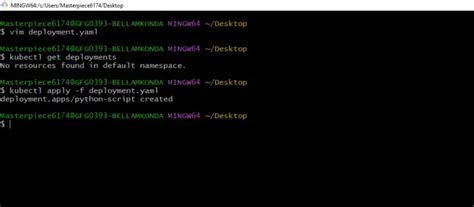 Kubernetes run script after deployment.  This is my prefered solution, because it allows y...