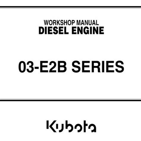 Kubota 03 e2b series diesel engine service repair manual. - Antico acquedotto della fonte di piazza di perugia.