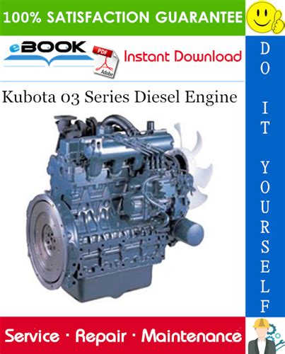Kubota 03 series diesel engine repair service manual. - International harvester service manual it s ih202.