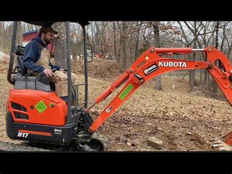 Kubota U17 Saves the Day: SEWER PROBLEM - YouTube