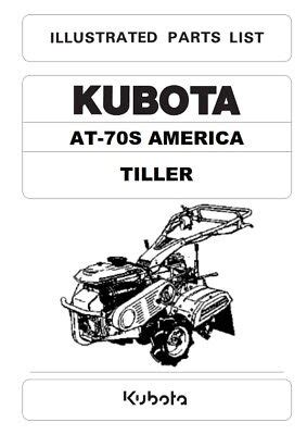 Kubota at70s america tractor illustrated parts list manual. - Download suzuki tl1000r tl 1000r 98 03 service manual.