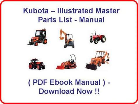 Kubota b1700 hsd tractor parts manual illustrated list ipl. - Mechanics of materials solution manual beer 4th edition.