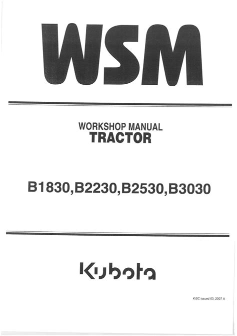 Kubota b1830 b2230 b2530 b3030 tractor service repair workshop manual instant. - Teaching kids about money a step by step guide for parents who want more for their kids.