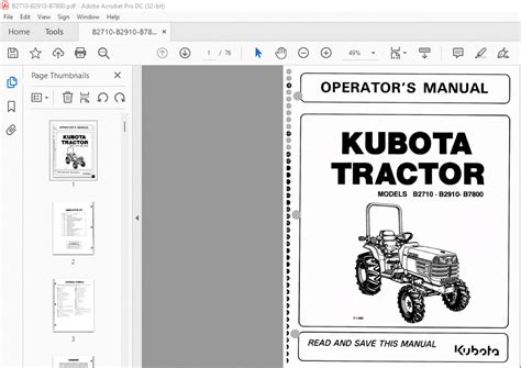 Kubota b2710 b2910 b7800 tractor operator maintenance owner manual. - The beginner s guide to bodybuilding.