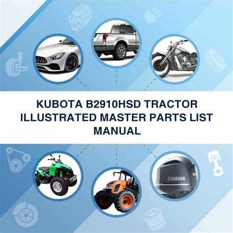 Kubota b2910hsd tractor illustrated master parts list manual instant download. - Graco pack n play with newborn napper manual.