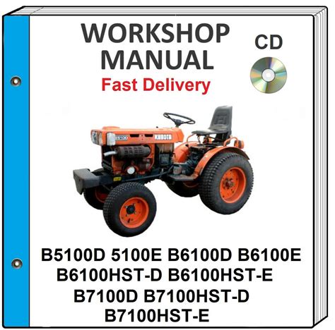 Kubota b5100 b6100 b7100 tractor workshop service repair manual. - 2001 dodge stratus repair manual free.