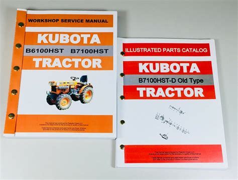 Kubota b7100hst d old type tractor illustrated master parts list manual. - Ahora ninja zx6r zx6rr zx636 zx600 2003 2004 manual de taller de reparación de servicio.