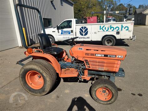 Kubota b7200 value. Sep 22, 2023 · Phone: (724) 787-9439. View Details. Email Seller Video Chat. B7200HST with 60” Mid Mount mower. 4WD with Hydrostatic transmission. 3 point hitch with rear PTO. 1272 hours. Diesel. Runs and Drives as it should. Just Upgraded. Get Shipping Quotes. Apply for Financing. 