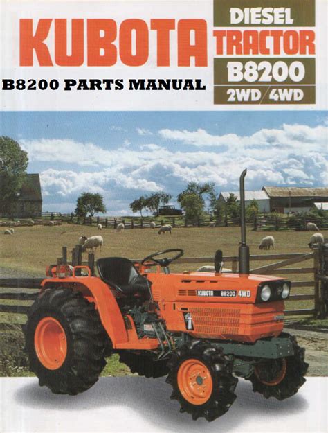 Kubota b8200 dp tractor parts manual illustrated master parts list manual. - Introductory functional analysis erwin kreyszig solution manual.