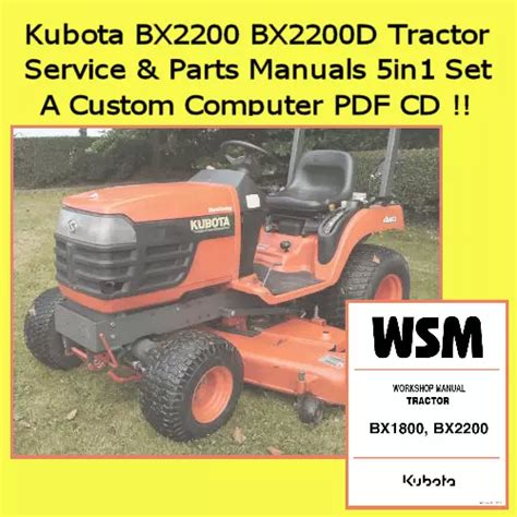 Kubota bx2200 mower deck service manual. - Vermehrung und entwicklung in natur und gesellschaft..