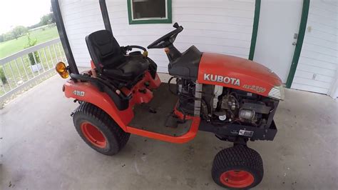 No photos of the Kubota BX2350 are currently available. To submit yours, email it to Peter@TractorData.com. Photos may only be used with the permission of the original photographer. Capacity: Fuel: 6.6 gal 25.0 L: Hydraulic system: 3.1 gal 11.7 L: Hydraulics: Type: open center: Capacity: 3.1 gal 11.7 L: Total flow: 6.3 gpm. 