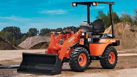 Kubota compact wheel loader.  Kubota Compact Wheel Loaders Built with versatility i...