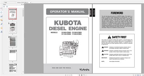 Kubota diesel engine parts manual d1305. - Field guide to chicks of the united states.