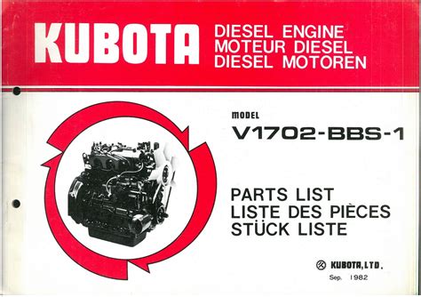 Kubota diesel engine parts manual v1702. - Manual de usuario ford windstar 2000 gratis.