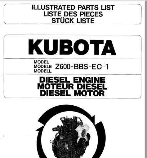 Kubota diesel engine parts manual z600. - Harbor breeze lansing remote control manual.