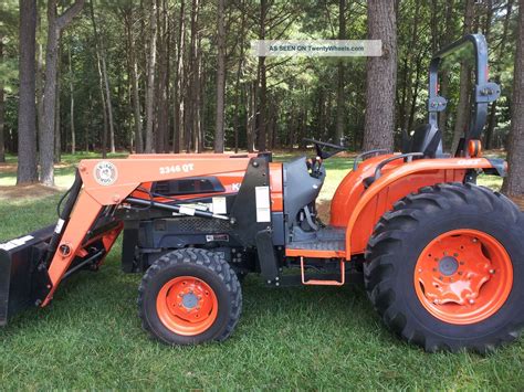Kubota glide shift transmission. Oil capacity. 45.6 qts. 43.2 L. Controlled by treadle foot pedal, cruise control standard with left-hand lever. Three range with Hydro Dual Speed, a high/low power shift controlled by left-hand lever. Auto … 