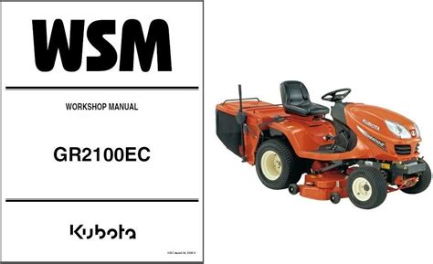 Kubota gr200g gr2100 lawn tractor service workshop manual. - Kia rio 2004 repair manual free.
