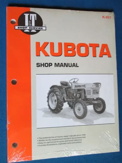 Kubota it shop service manual k 201. - Story of lee by ernie yap.