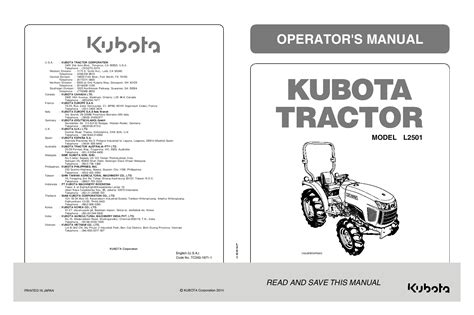 Kubota l2350 tractor workshop service repair manual. - Vida y música de alejandro marcovich.