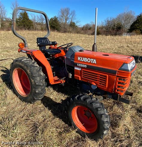 Kubota l250. May 5, 2011 · Kubota L2500, a Great All-Purpose Small Tractor. 4.60. Posted 01/05/2012. by Scott Little. "We bought this tractor with 600 hrs on it for $7500. It has performed flawlessly since. We've drilled countless 12" diameter holes with a 3-point..." Read Full Review >>. 