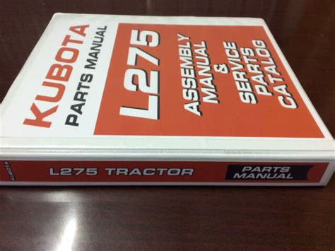 Kubota l275 tractor illustrated master parts list manual. - Matematica - una mirada numerica / polimodal.