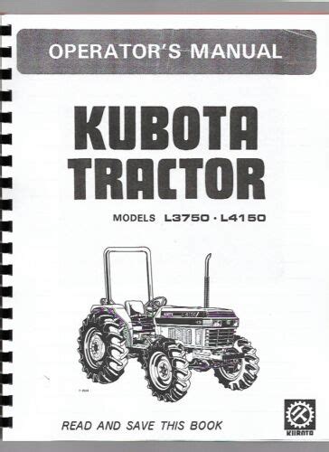 Kubota l4400 traktor bedienungsanleitung besitzer wartungsservice handbuch instant. - Toyota engine 1kz te 3 litre turbo diesel service manual.