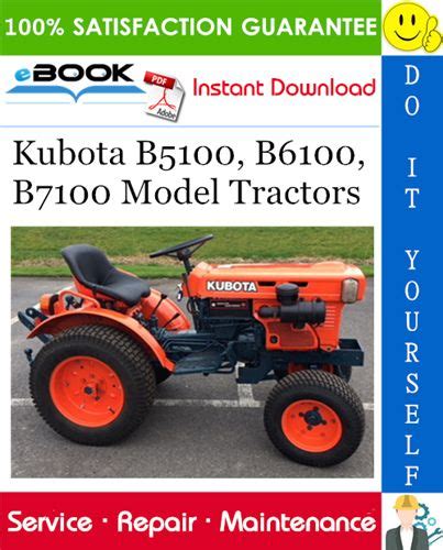Kubota model b5100 b6100 b7100 series tractor service manual. - Manuali di ricerca di diritto costituzionale comparato in diritto comparato.
