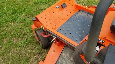 Kubota mower deck won't raise. Sep 13, 2019 · This cam sets the mower height buy stopping how much the linkage can lower. That cam could be rotated relative to the indicator knob on top. Try raising the mower with the 3 pt all the way up, and try other positions of the knob, see if you can find a spot that holds the MMM all the way up. 