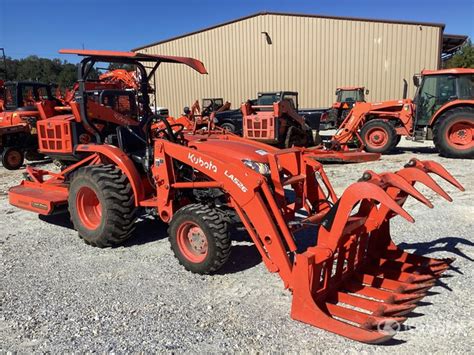 Alabama's No. 1 Kubota Dealer! 1.800.541.4215 - OXFORD; 334.203.1322 - OPELIKA; About; Parts; Service; Packages. ... HST transmission, Kubota LA526 Front End Loader with Skid Steer Quick Attach, Land Pride RCR1260 Rotary Cutter, Land Pride BB1260 Box blade, 20ft 7000lb trailer with brakes ... OPELIKA; About; Parts; Service; Packages. …