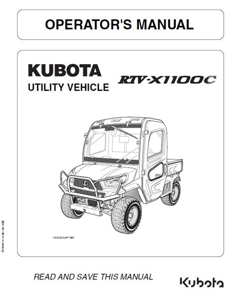 Kubota rtv1100 utv utility vehicle workshop service repair manual 1. - Fendt favorit 900 vario fabrik service reparaturanleitung.