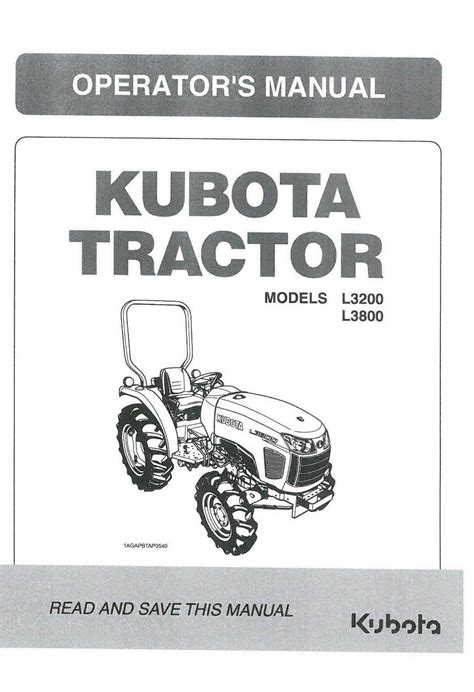 Kubota tractor l3200 l3800 operators manual download. - Ley no. 213/93--ley no 496-95, código del trabajo.