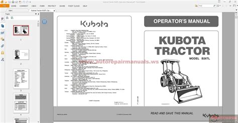 Kubota tractor model l2600 operators manual. - Briggs and stratton repair manual 1450.