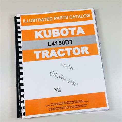Kubota tractor model l4150dt parts manual catalog download. - Rosen emergency medicine textbook 7th edition.