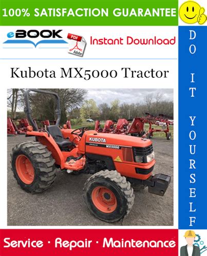Kubota tractor mx5000 repair service manual. - Pentax espio 738g guida per l'utente.