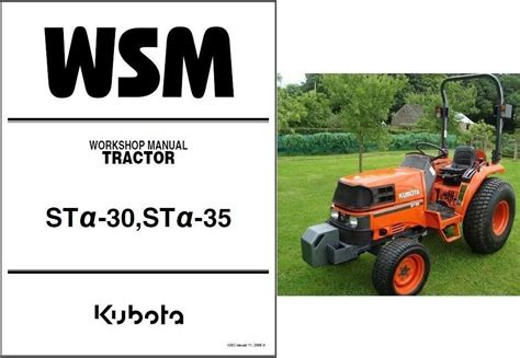Kubota tractor st alpha 30 st alpha 35 workshop manual. - Auf die differenz kommt es an.