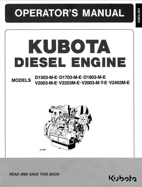 Kubota v2003 tb diesel engine full service repair manual. - Honda cb 50 j service manual.