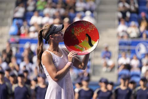 Kudermetova wins Toray Pan Pacific Open for second career title