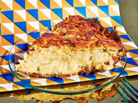 Kugel. Preheat oven to 375 degrees F. Boil the noodles in salted water for about 4 minutes. Strain noodles from water. In a large mixing bowl, combine noodles with remaining ingredients and pour into a ... 