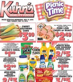 Kuhns ad. Check out our Blog Fresh, Healthy & Delicious Read More. Truly a Pittsburgh Tradition.. SAVE. Weekly Ad Products Shipt Deliver Pickup or Delivery Shopping List Catering Gift Cards 