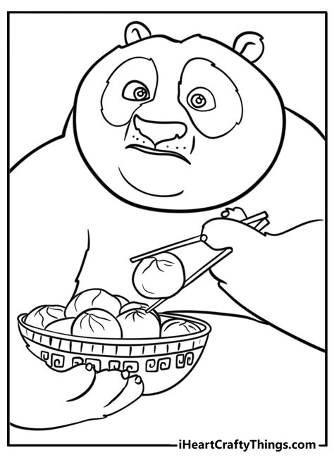 Kung Fu Panda Coloring