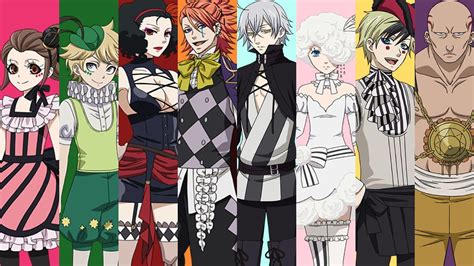 Kuroshitsuji black butler book of circus. Official Title: en verified Black Butler: Book of Circus: Official Title: ja 黒執事 Book of Circus: Type: TV Series, 10 episodes Year: 11.07.2014 until 12.09.2014: Season: Summer 2014: Tags: action Action anime usually involve a fairly straightforward story of good guys versus bad guys, where most disputes are resolved by using physical force. It often … 