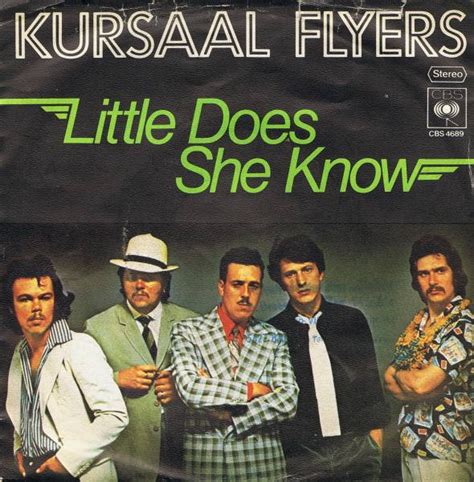 Kursaal Flyers - Little Does She Know Lyrics LetsSingIt