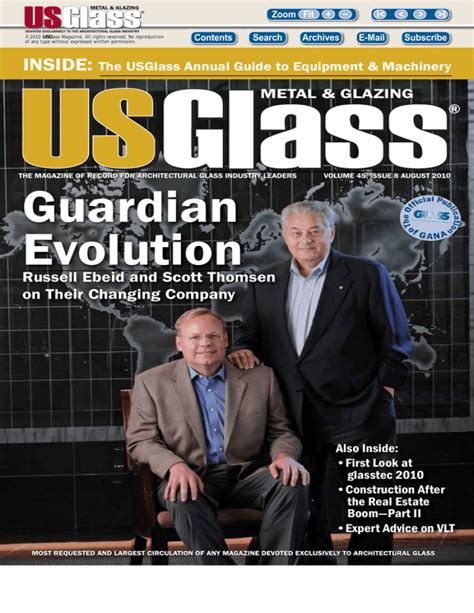 Kurt LeVan - USGlass Magazine & USGNN Headline News