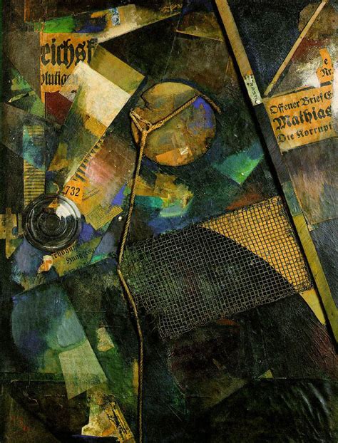 Kurt schwitters assemblage