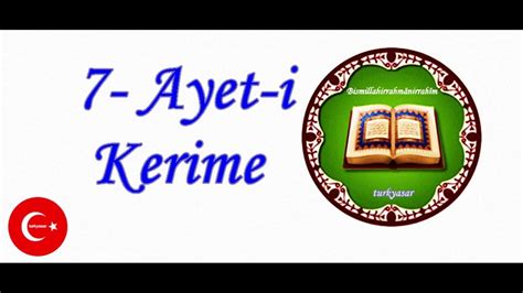 Kurtulus Icin Yedi Ayet.