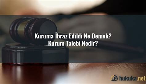 Kurum talebi nedir