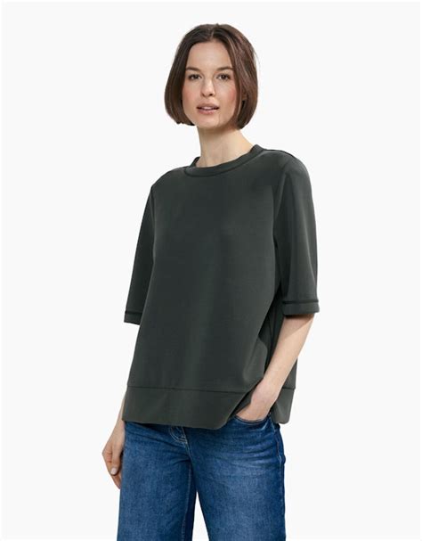 Kurzarm Sweatshirt CECIL ADLER Mode Onlineshop