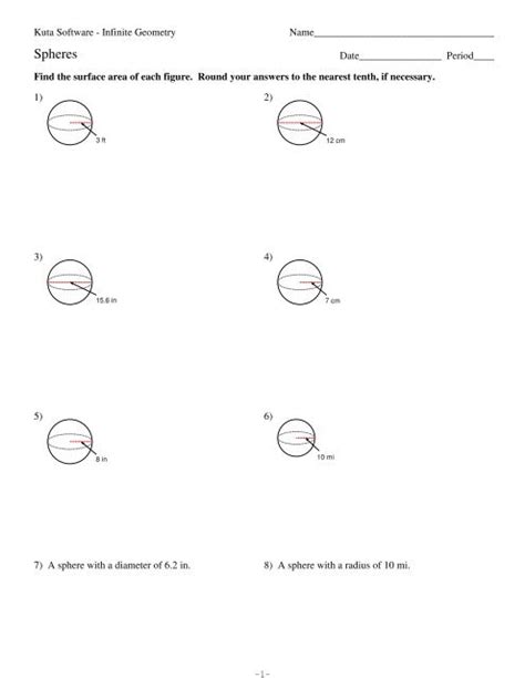 Create your own worksheets like this one with Infinite Geometry. Free trial available at KutaSoftware.com.